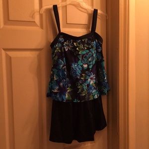 NWOT Maxine of Hollywood Bathing Suit